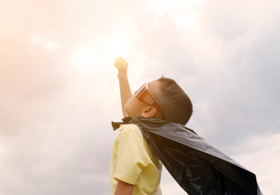 kind_superman Selbstvertrauen, inneres Kind, Selbstliebe